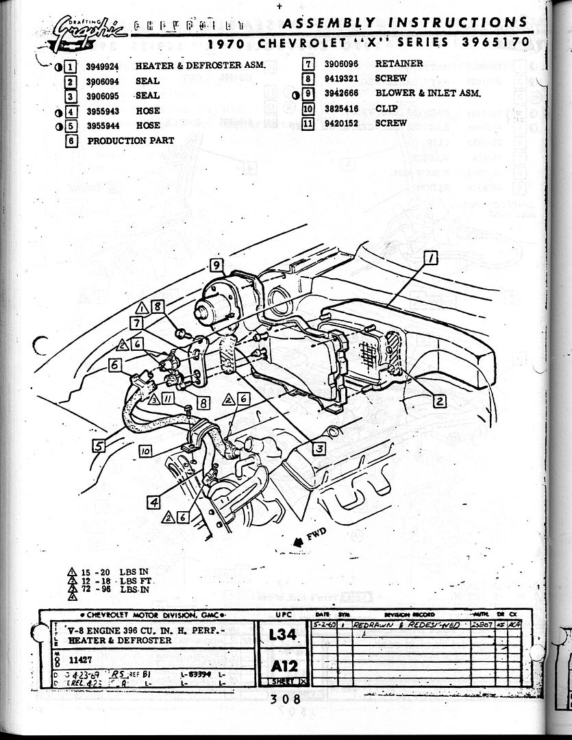 Heater core retainers Chevrolet Nova Forum